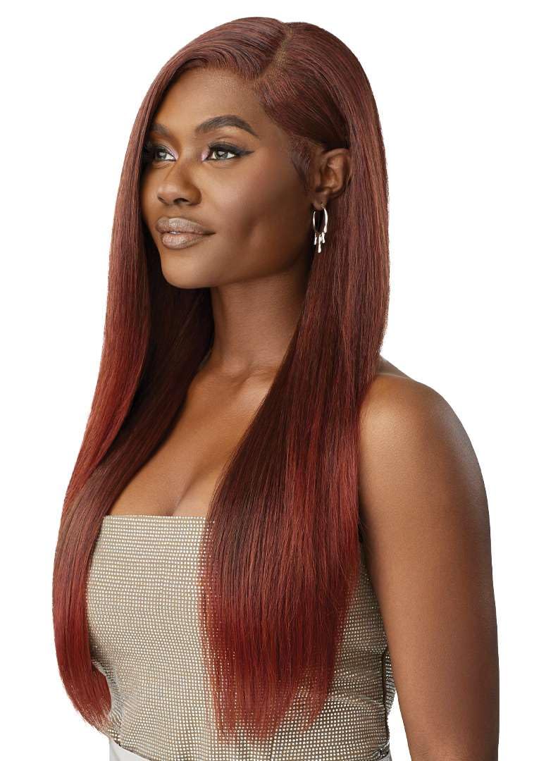 Outre Lace Front Wig - Melted Hairline - Swirlista - Swirl 101 (OFF BLACK 1B)