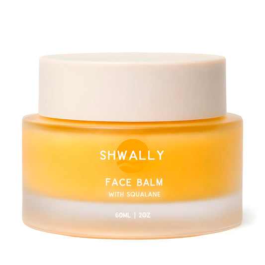 Shwally Primal Beauty Squalane Face Balm, Paleo and Non-comodegenic, The West Coast Original, With Squalane and Calendula Flower, Unscented