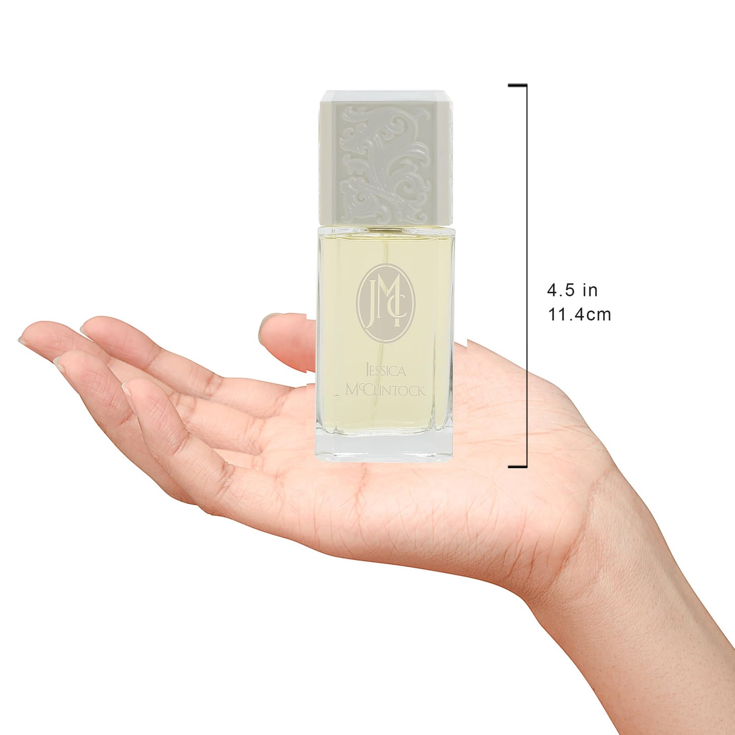 Jessica McClintock Eau De Parfum Spray for Women, 1.7 oz - Fruity Floral Fragrance with Citrus, Ylang Ylang, Rose, Jasmine & Musk, Long-Lasting Romantic Scent
