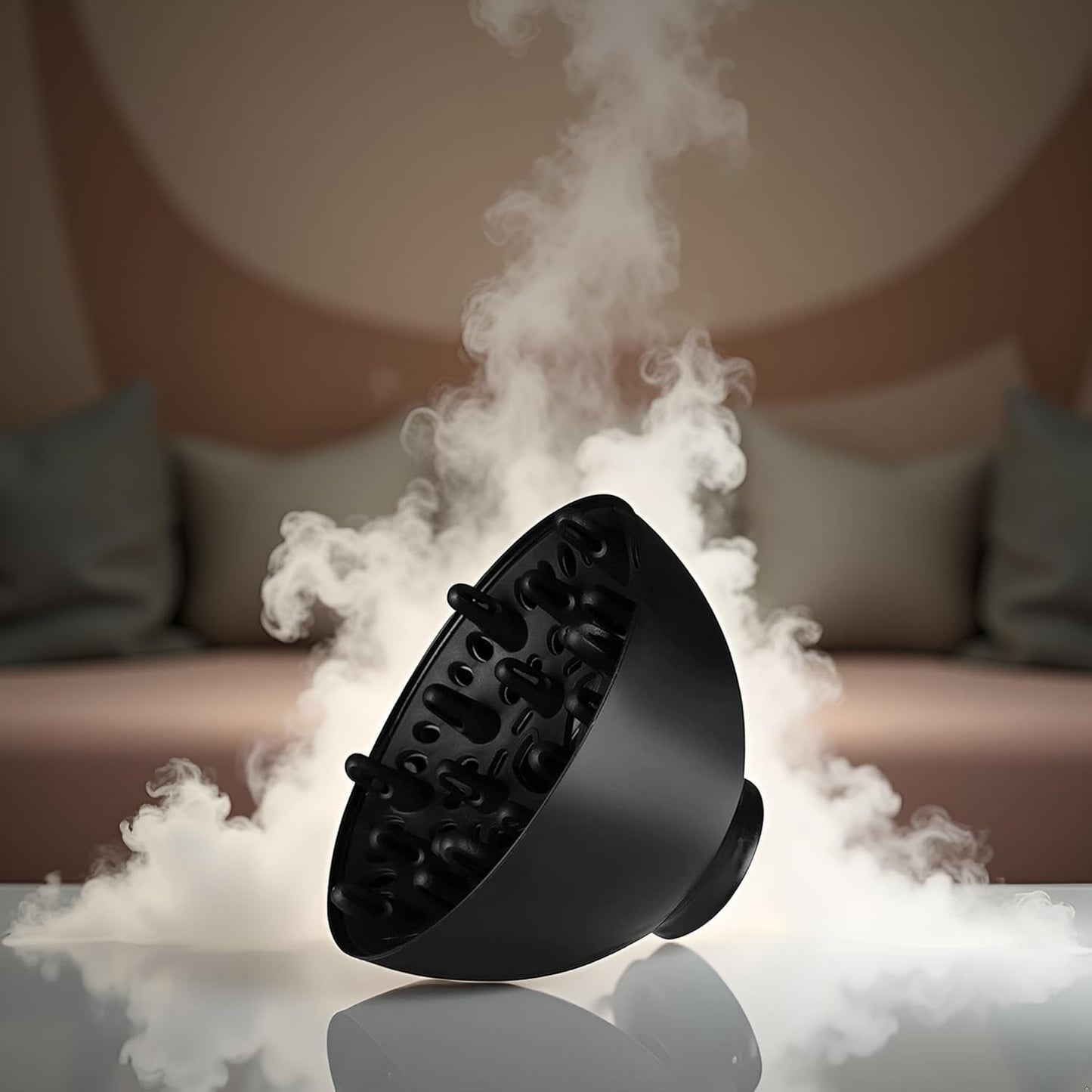 Universal Hair Dryer Diffuser Attachment for Curly Hair,Black Adaptable for Blow Dryers Diffuser Hair Universal for Curly Hair Care Dryer Diffusers Dryers and Styling Tools Appliances Accessories