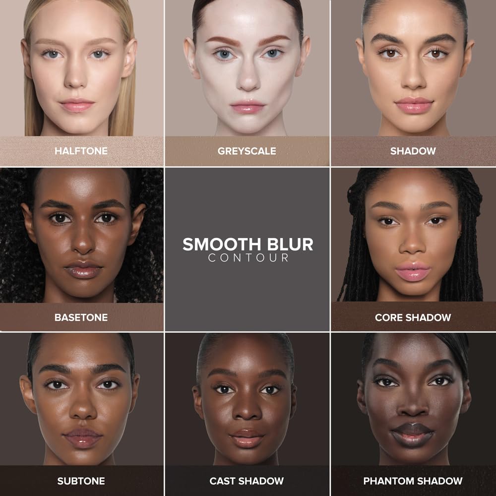 Anastasia Beverly Hills Smooth Blur Contour Stick - High-Pigment Weightless Cream Bronzer Stick for Seamless Contouring & Instant Definition - Shadow