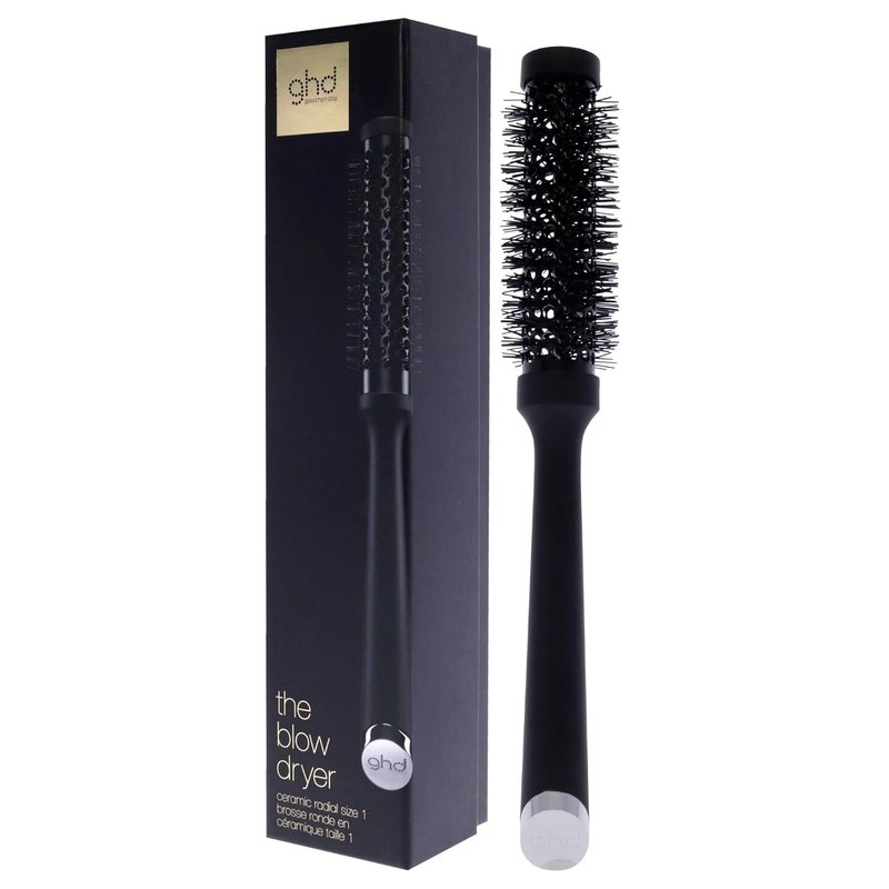 GHD Round Brushes - Ceramic Vented & Natural Bristle Design for Effortless Styling