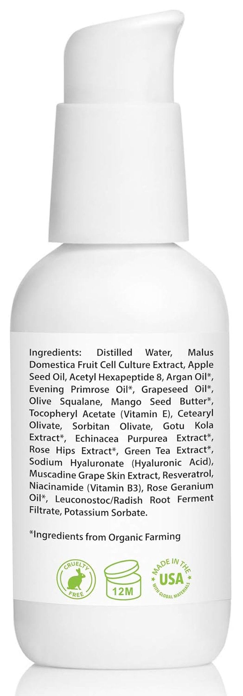 Anti-Aging Face Cream Moisturizer with Resveratrol & Peptides | 2 fl. oz.