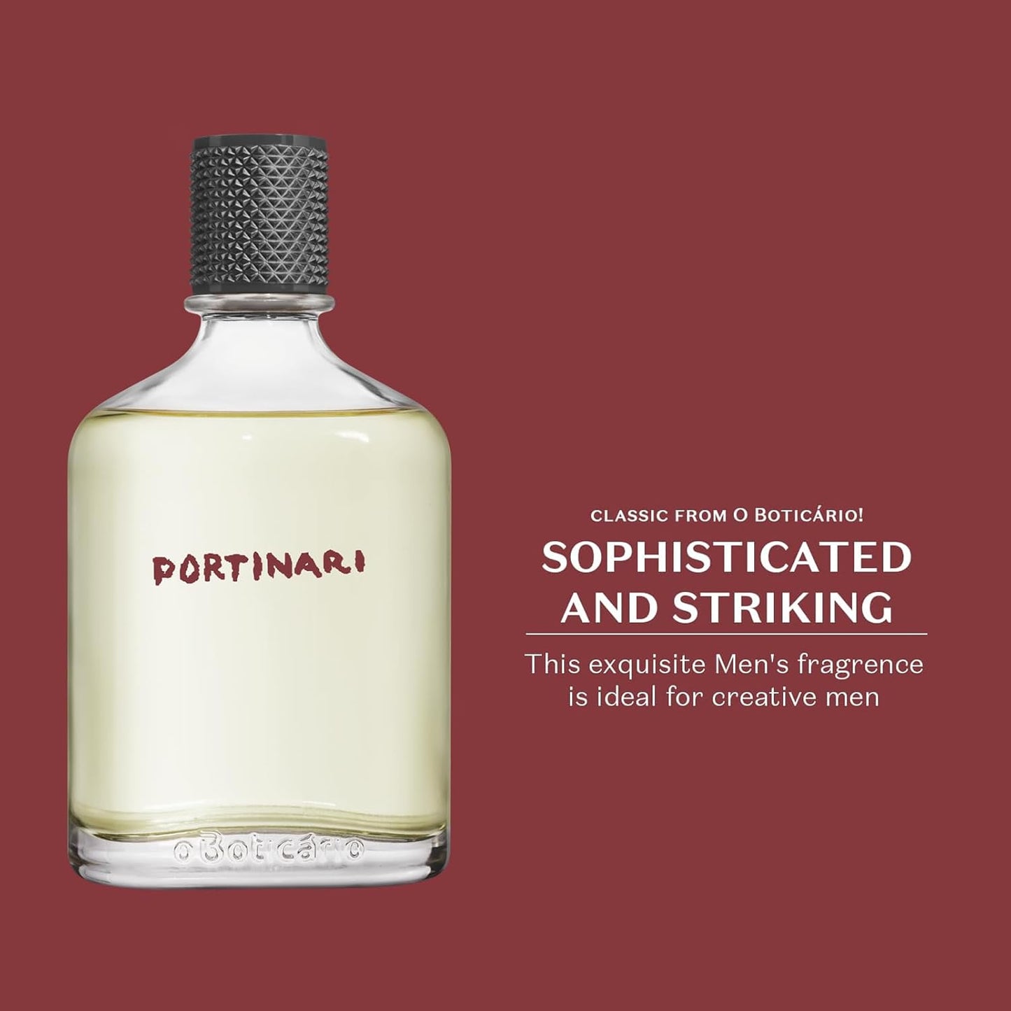 Portinari Eau de Toilette | Long-Lasting Men's Fragrance | Fresh Citrus & Spice Scent (3.38 fl oz)