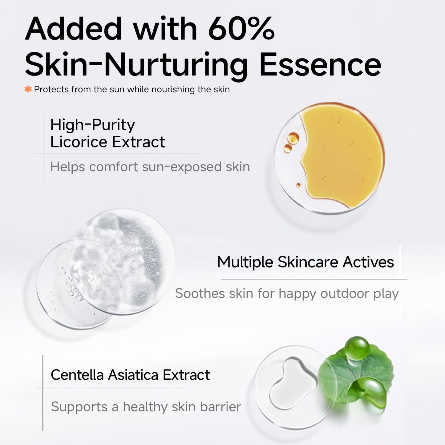 Hi!papa Kids Mineral Sunscreen SPF50, Face & Sensitive Skin, Non-Nano Zinc Oxide Baby Sunblock with Centella, No White Cast, Water Resistant, Fragrance Free, Reef Safe, 1.94oz