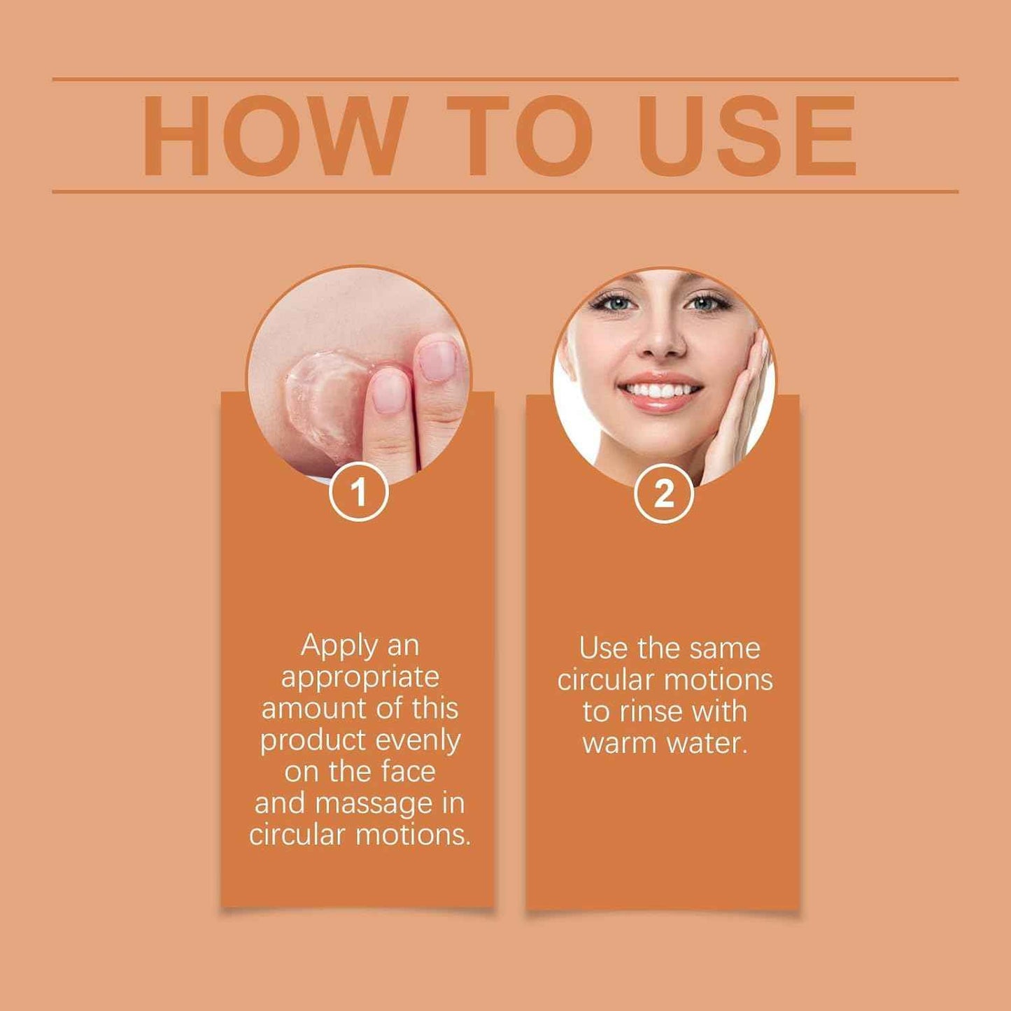 2 Pcs Facial Exfoliating Gel, Purifying Exfoliating Gel for Face and Body Skin Repair, Orange Enzyme Hydrating Facial Scrub, Moisturizing, Cleansing and Rejuvenating (60g)