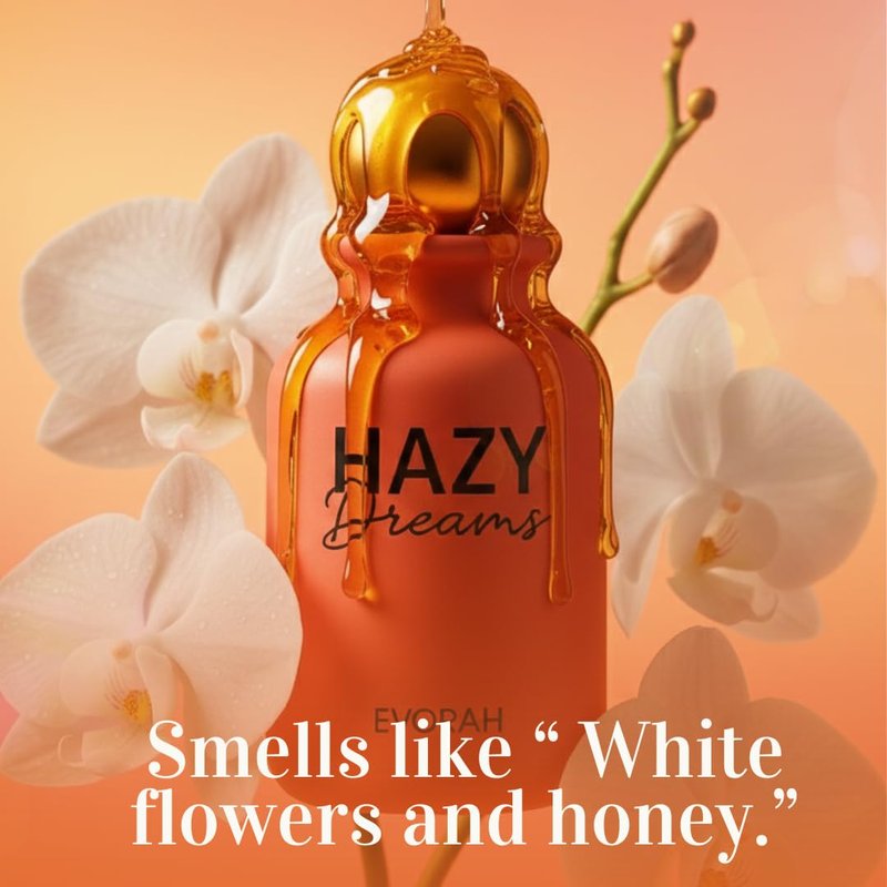 House Of Evorah Hazy dreams (3.38 fl oz) Women's Eau De Parfum | Skin friendly long lasting perfume I fruity perfume I Premium luxury fragrance