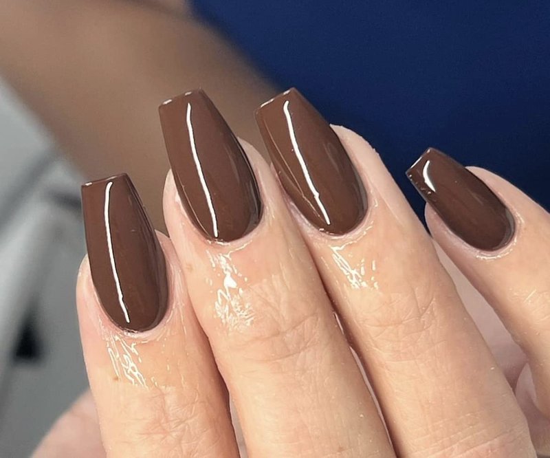 Love easy Hema Free Gel Nail Polish Pen Set 6 pcs -Brown Color Series,Ideal Gift for Her,Gift for Women(U V Lamp Needed)