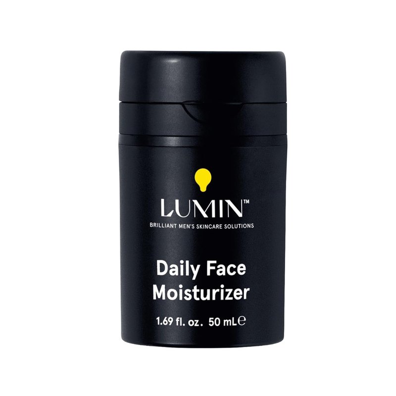 Lumin Daily Face Moisturizer for Men - Lightweight Hydrating Cream with Niacinamide | 50ml for Normal, Combination & Sensitive Skin