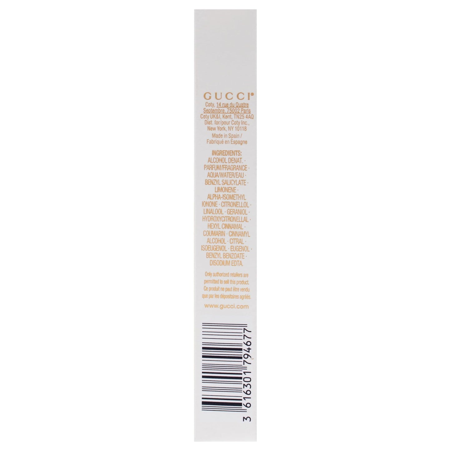 Gucci Guilty Pour Femme Intense Perfume for Women Mini EDP Travel Spray 0.33 Ounce
