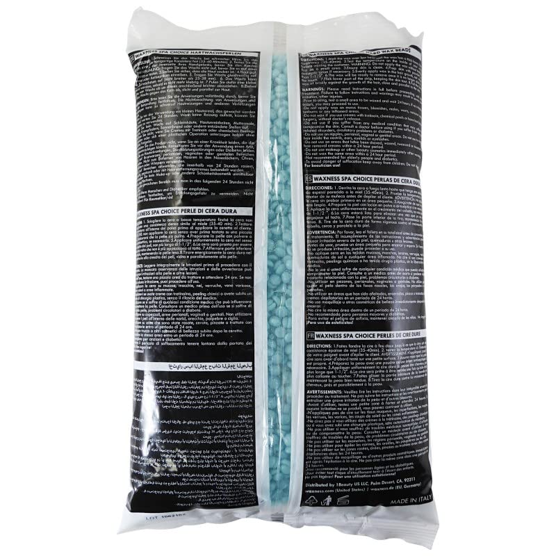 Aloe Vera Hard Wax Beads - 2.2 lb (1 kg) for Smooth, Pain-Free Hair Removal