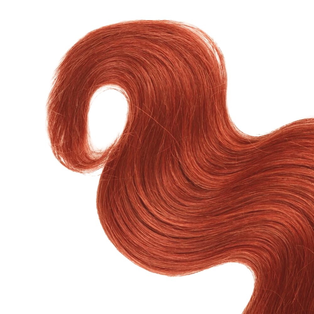 Curly Human Hair Bundle | Ginger Orange 350 Color | 24 Inch Brazilian Virgin Hair - 100g