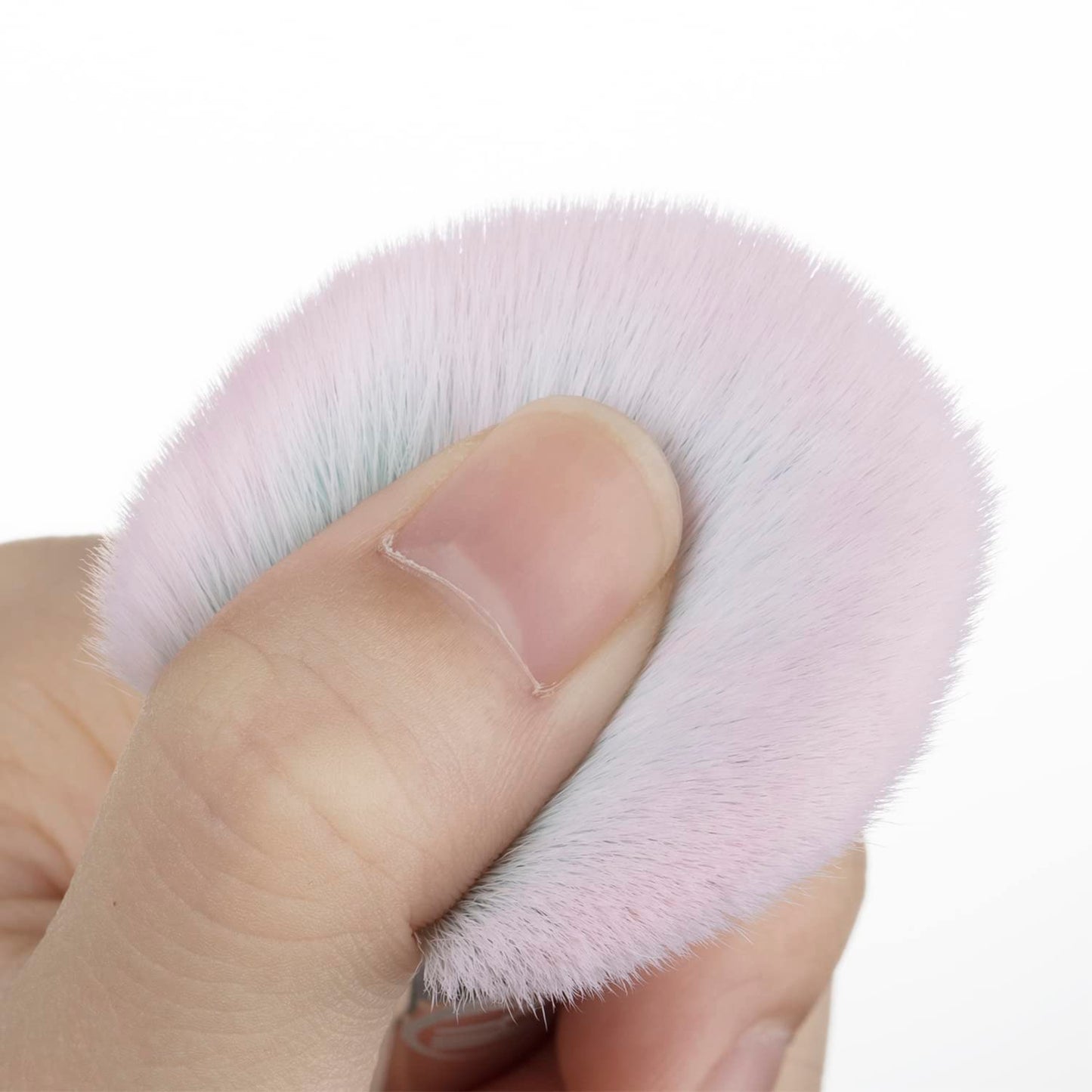 Pink Blue Gradient Makeup Brushes Set - 18 Soft Synthetic Fiber Brushes & Sponges for Beginners | Perfect Gift for Valentine's Day & Christmas