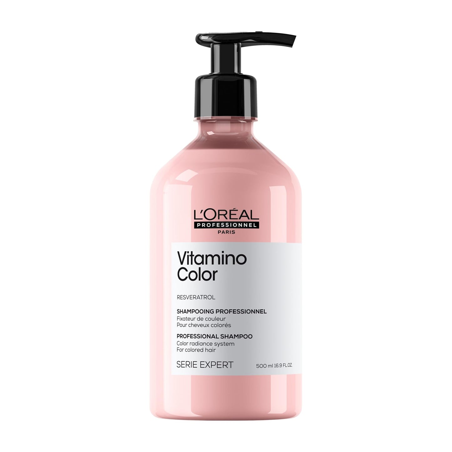 L'Oréal Professionnel Paris Vitamino Color Shampoo - Protects & Preserves Hair Color, Prevents Damage, Adds Vibrancy & Enhances Shine, 16.9 Fl Oz