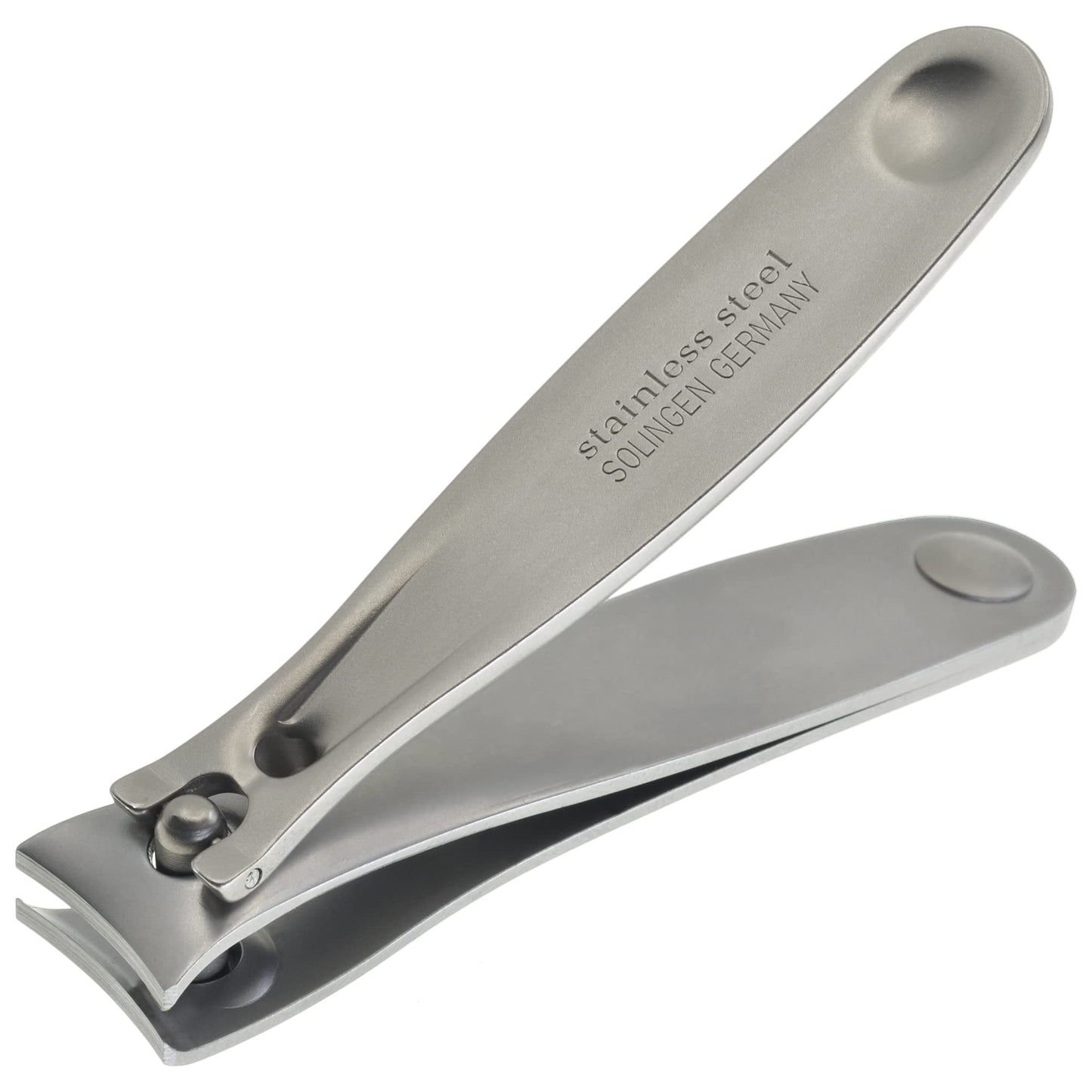 Camila Solingen CS15 3" Fingernail Clipper and Toenail Clipper for Manicure and Pedicure - Professional Nail Clippers with Precision Super Sharp Blades - German Carbon Steel Cuticle Trimmer