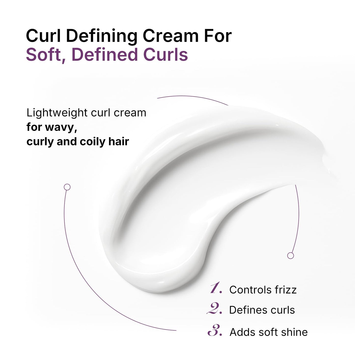 Karseell Curling Perfection Curl-Defining Cream essence repair All Curl Types & Hair Textures, Paraben-Free, 200ML（6.78oz）