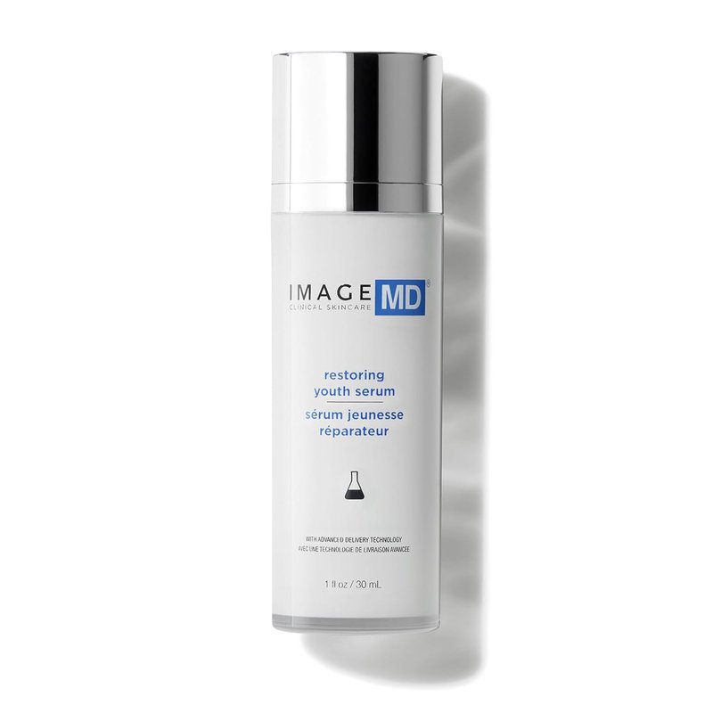 IMAGE Skincare MD Youth Restoring Face Serum - Vitamin C & Hyaluronic Acid | 1 Fl Oz