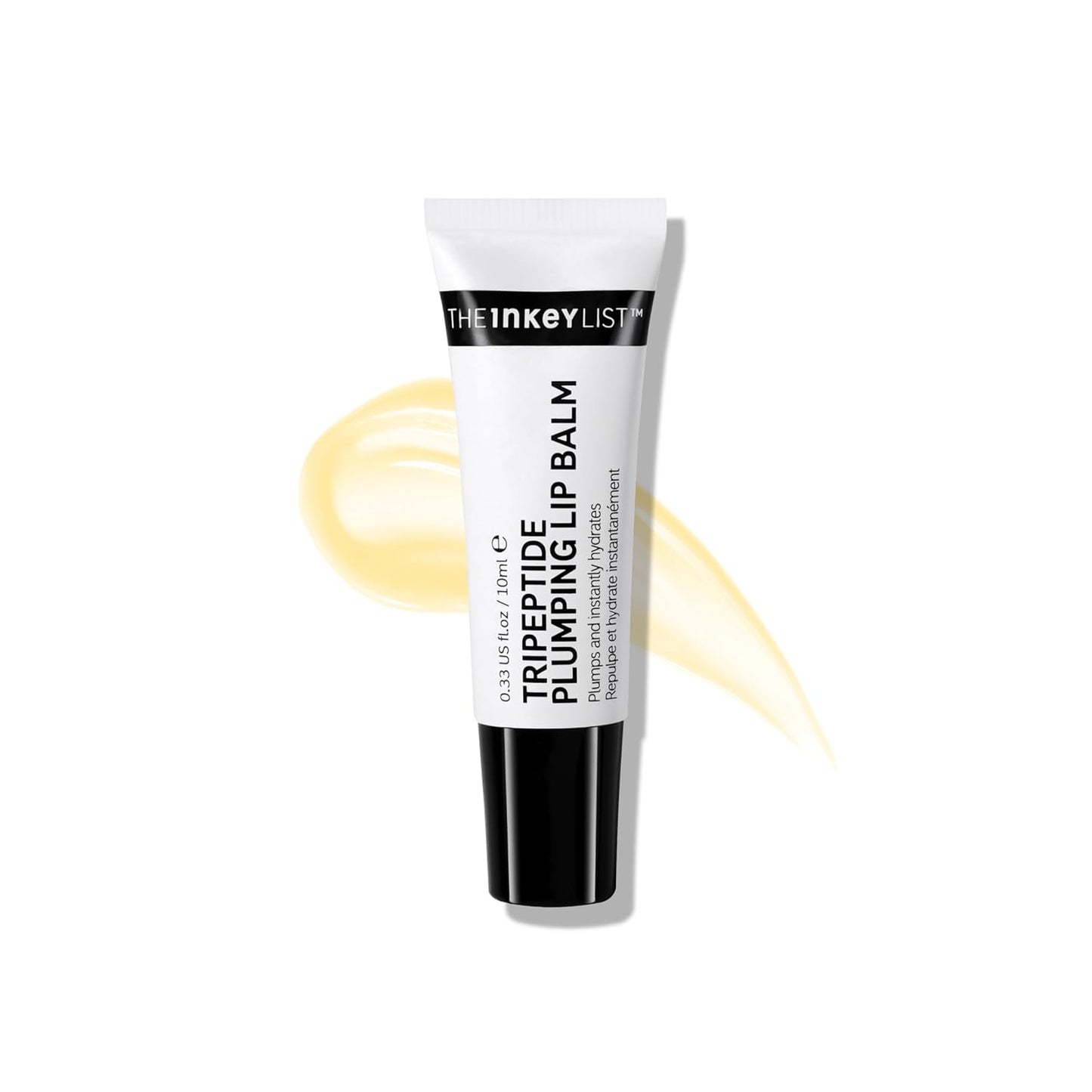 Tripeptide Plumping Lip Balm - Hydrating Tinted Lip Care | 10ml Vegan Formula for Dry, Cracked Lips