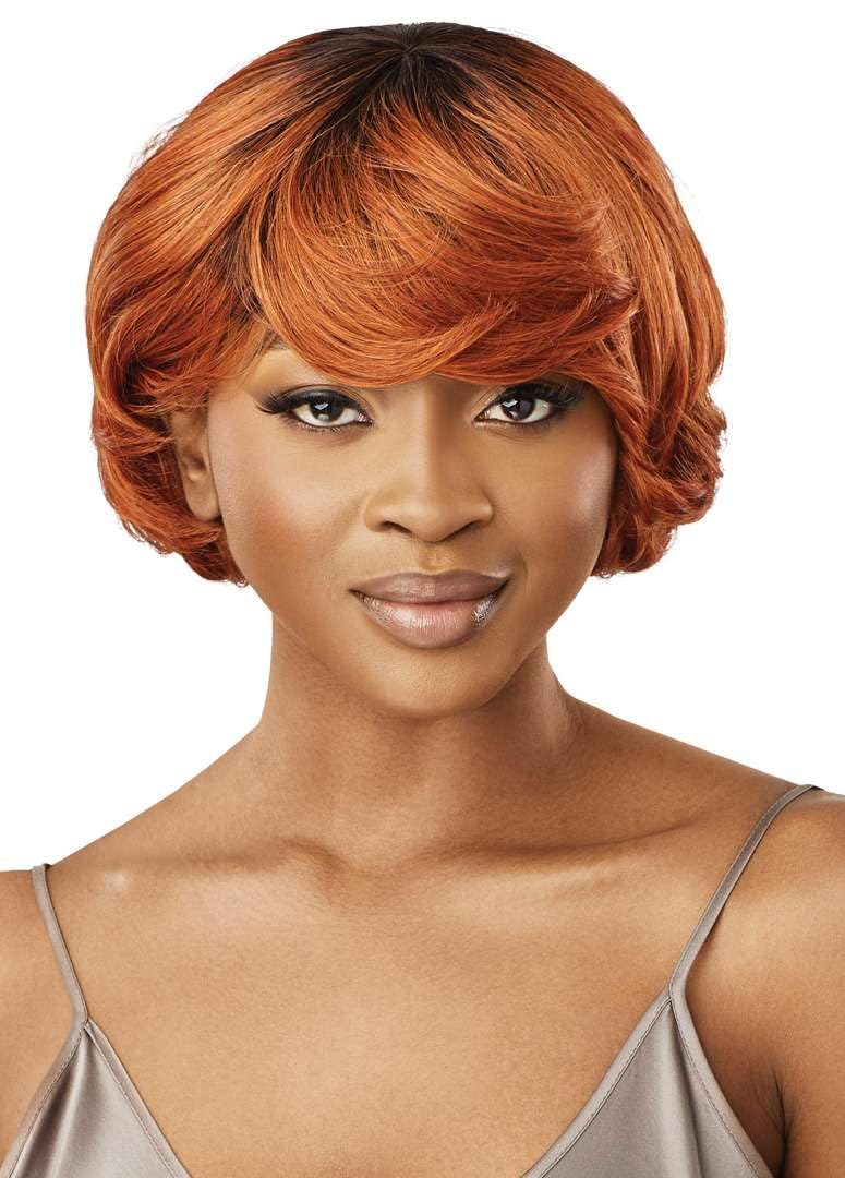 Outre Duby Wig - Human Hair - Aysel (OFF BLACK 1B)