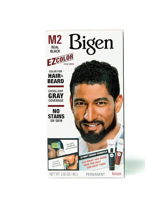 Bigen Ez Color For Men M2 Real Black Kit (Pack of 3)