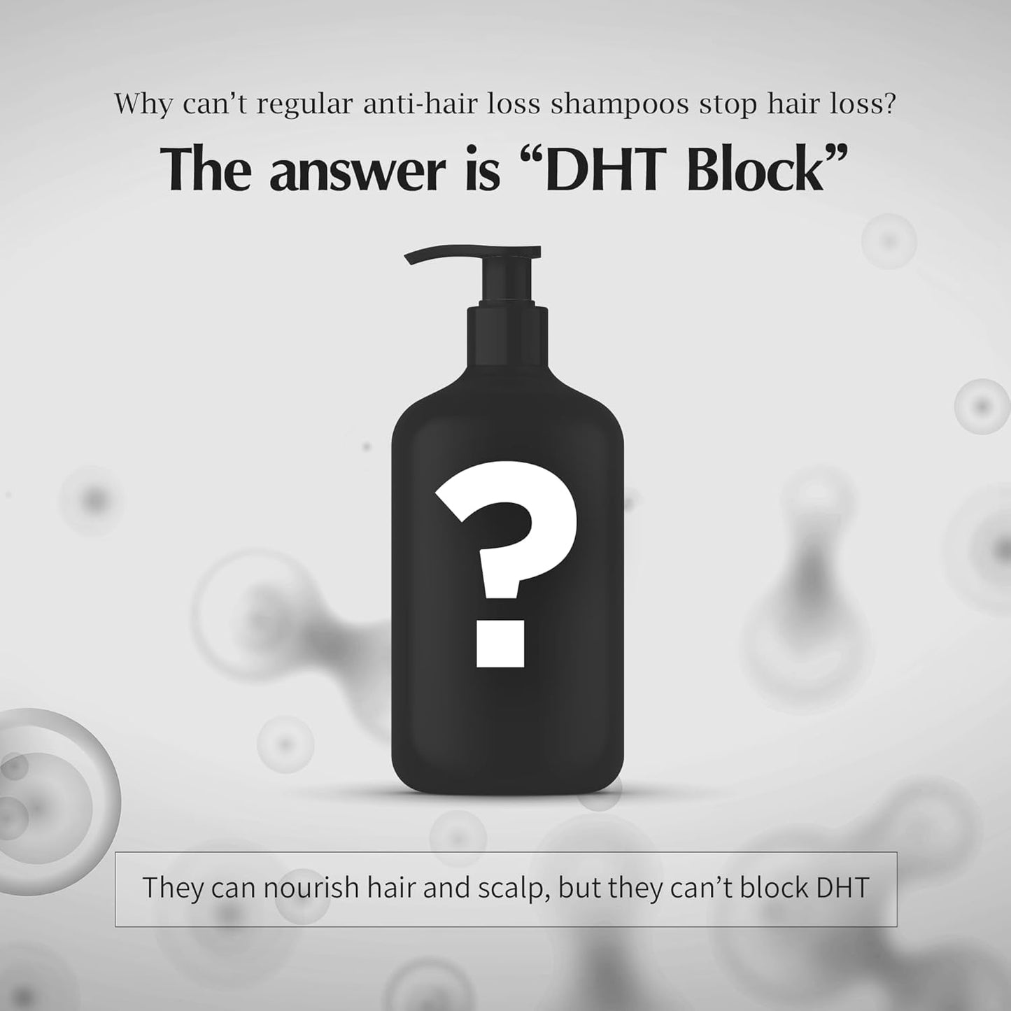 Hair Boosting Shampoo - Anti Hair Thinning & Loss | DHT Blocker, Sulfate-Free, 16 fl oz