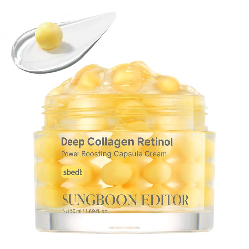 Deep Collagen Retinol Capsule Cream - Hydrate & Reduce Fine Lines | 1.69 fl. oz | Korean Skincare