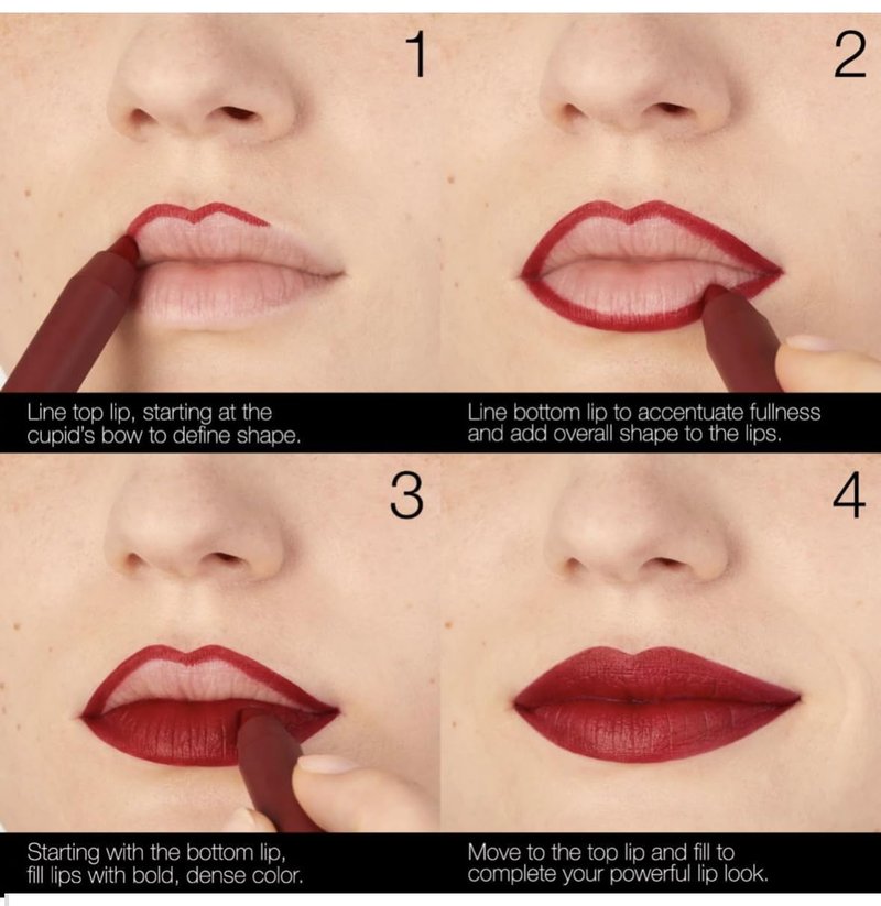NARS NARS38 Mini Power Matte High-Intensity Lip Pencil Duo - Cruella & Dragon Girl