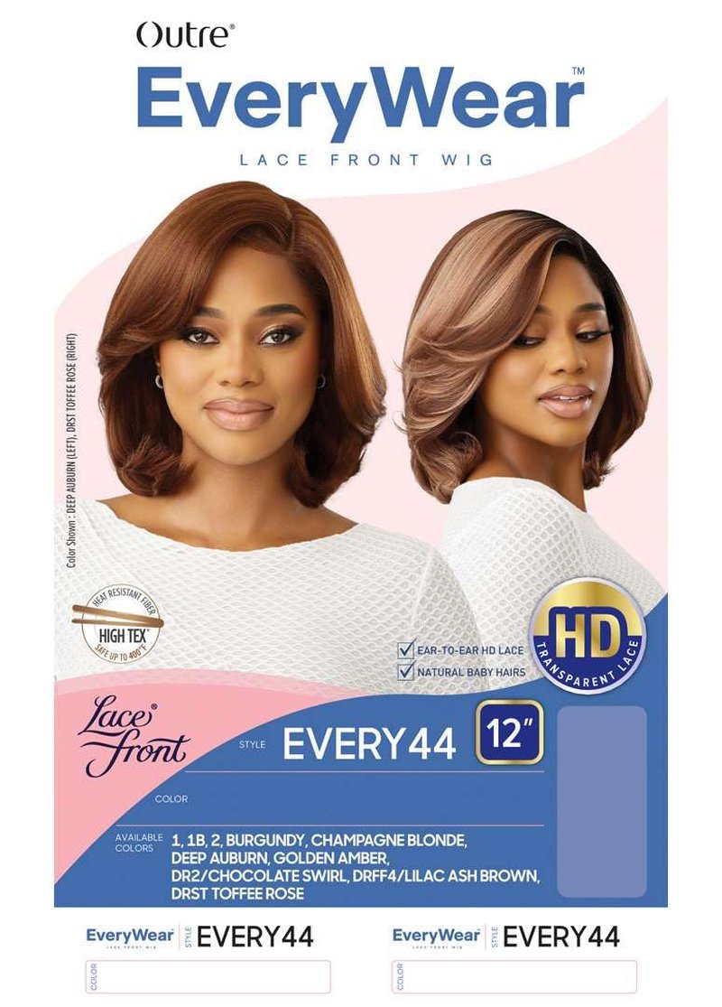 Outre Lace Front Wig - Everywear - Every 44 (DR2/CHOCOLATE SWIRL)