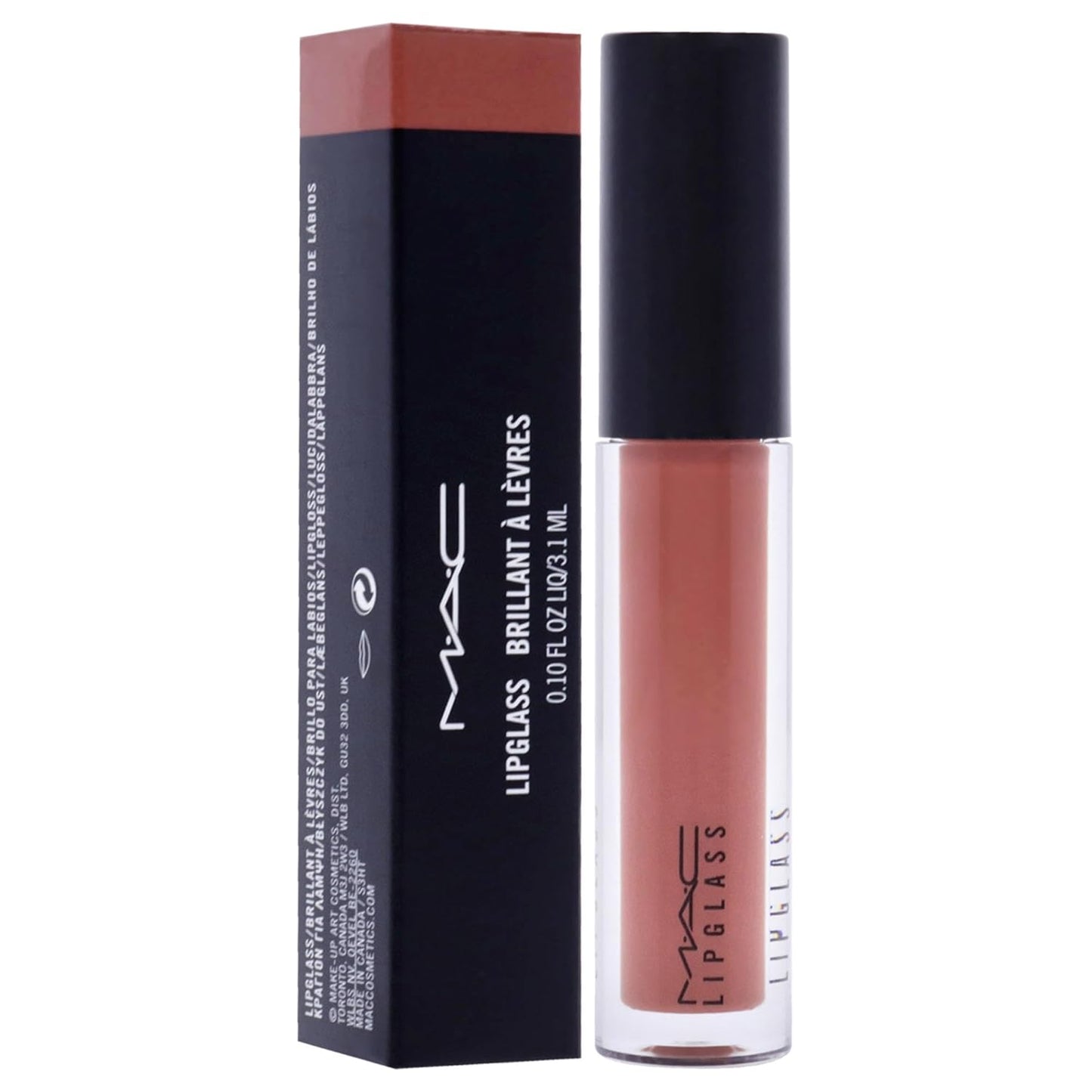 MAC LipGlass - Lust Lip Gloss for Women | 0.1 Oz High-Shine Formula