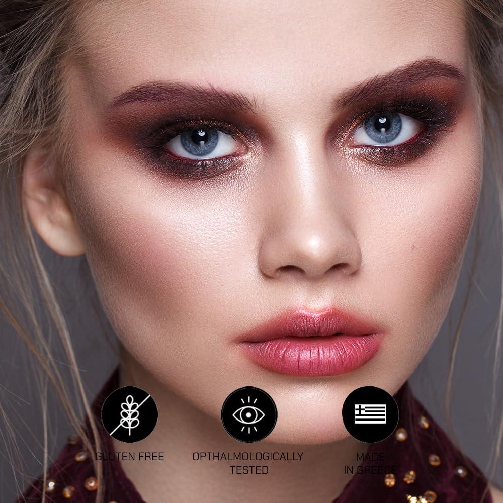 Lengthening Mascara - Radiant Smudge-Proof Curl & Volume for Sensitive Eyes | 0.43 oz (03 Blue)