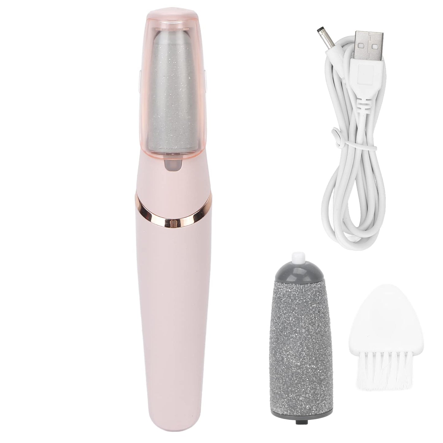 Asixxsix Foot Callus Remover, Rechargeable Electric Foot Callus Remover, Portable Foot Scrubber Professional Pedicure Tools, Foot File Pedicure Kits for Dead, Hard Cracked Dry Skin Gift