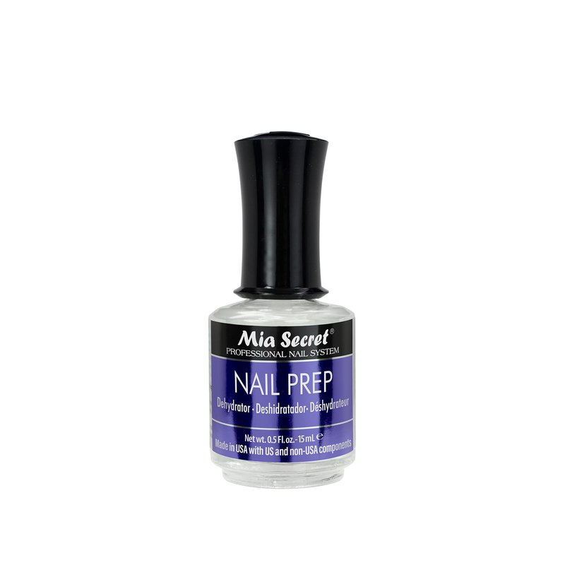 Mia Secret Professional Acid Free Natural Nail Prep Dehydrator, 15ml - Enhanced Bonding Dehydrator for Acrylic Powder and Gel Nail Polish