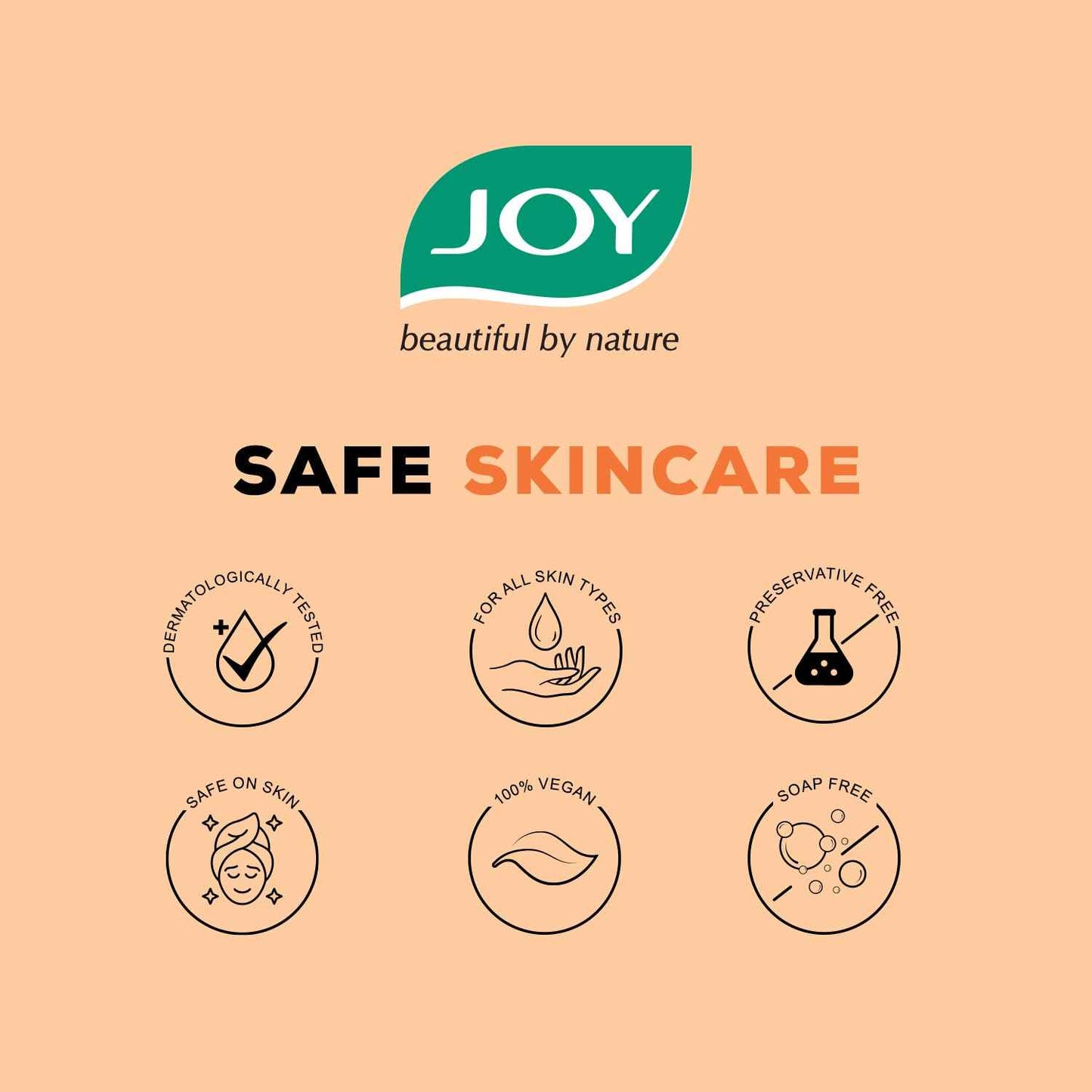 Joy Skin Fruits Gentle Moisturizing Apricot Scrub , 200ml
