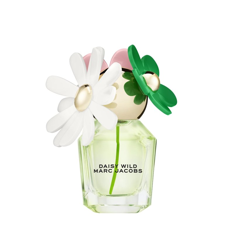 Marc Jacobs Daisy Wild Eau de Parfum - Adventurous Floral Women's Perfume - With Notes of Banana Blossom Accord, Jasmine & Macadamia Accord, Sandalwood & Vetiver des Sables 1 fl. Oz