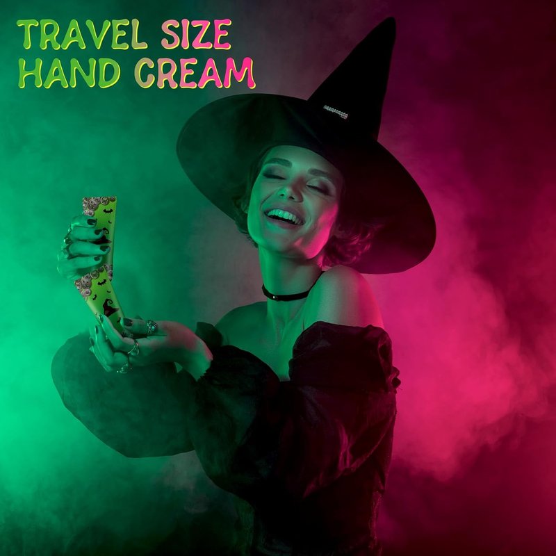 Magic Witch Hand Cream Set - 36 Pcs Hydrating Mini Lotion | Rose Scented Party Favors for Galentine's Day Gift