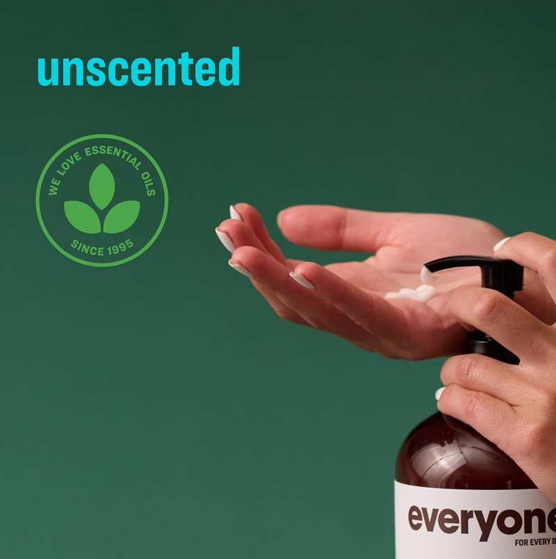 2-in-1 Lotion for Hands & Body - Unscented Moisturizer for Men & Women | 32 oz (Pack of 2)