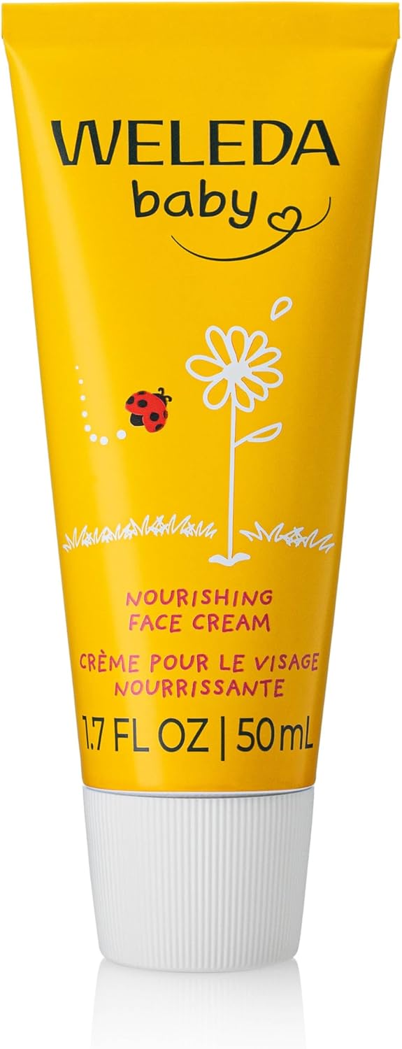 Weleda Baby Calendula Face Cream - Nourishing Plant-Based Moisturizer | 1.7 Fl Oz