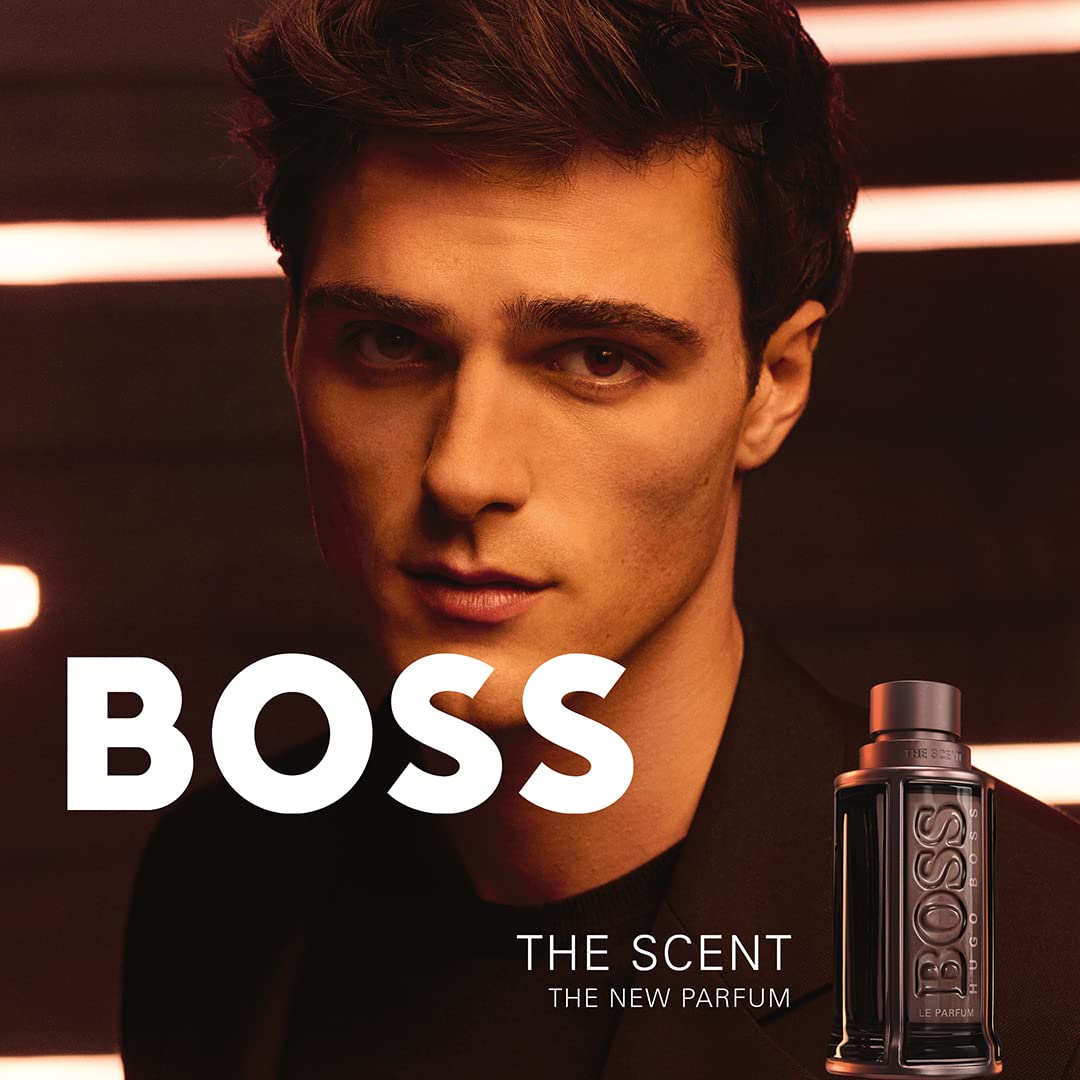 Hugo Boss The Scent Parfum - Ambery Men's Cologne with Ginger, Maninka & Leather Notes | Luxury Long-Lasting Fragrance