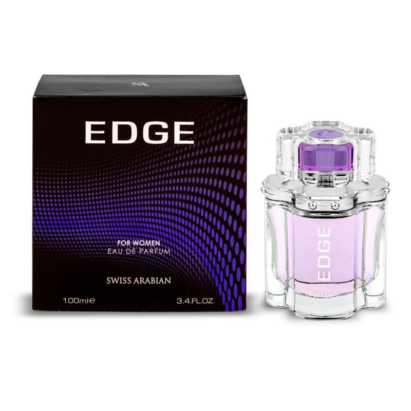 Swiss Arabian EDGE - Luxury Products From Dubai - Long Lasting And Addictive Personal EDP Spray Fragrance - A Seductive Signature Aroma - 3.4 Oz