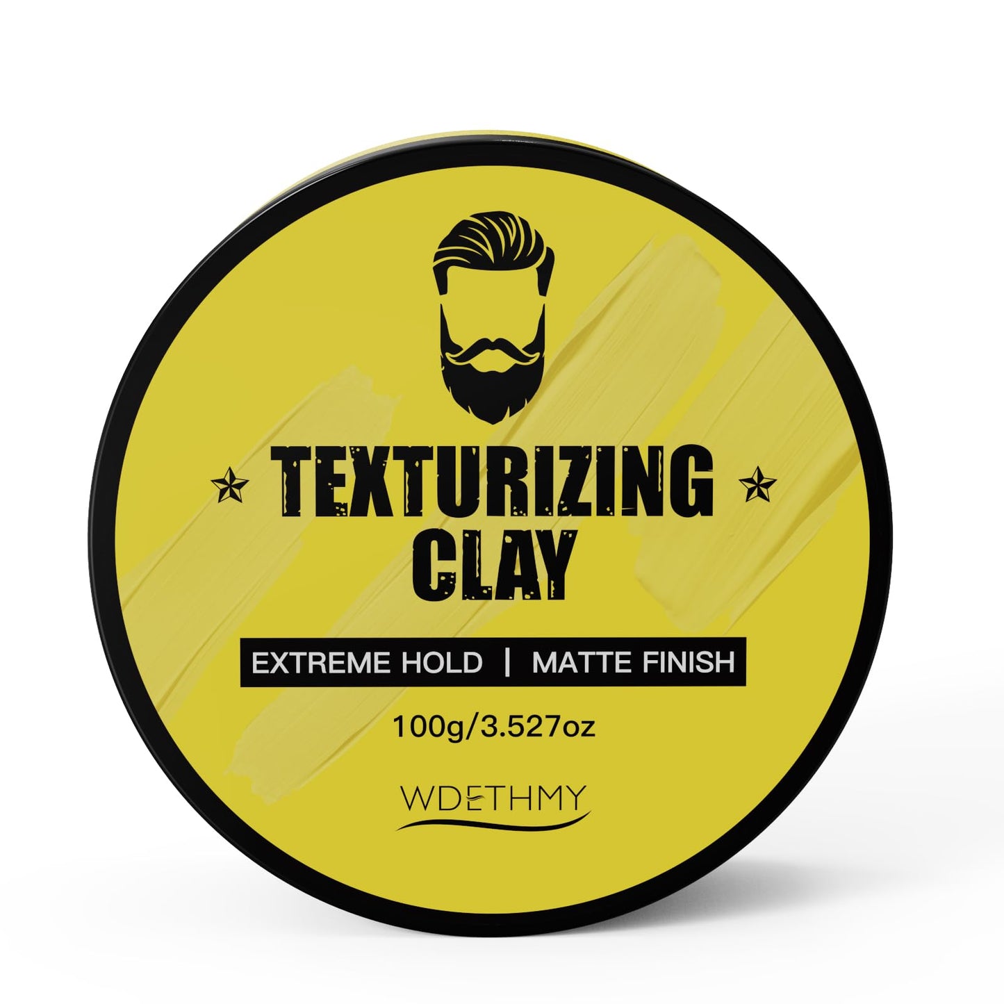 WDETHMY Hair Clay For Men, High Hold & Low Shine Men's Matte Clay, Long-lasting Hold and Easy Wash Hair Styling Cream, No-greasy Formula, Add Volume & Texture Hair Styling Products