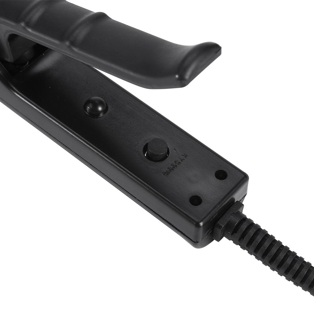 ZJchao Hair Crimper for Women, Ceramic Tourmaline Hair Crimper, 6 Teeth Corrugated, Adjustable Temperature, Clip Volumizing Crimper, Hair Styling Tool
