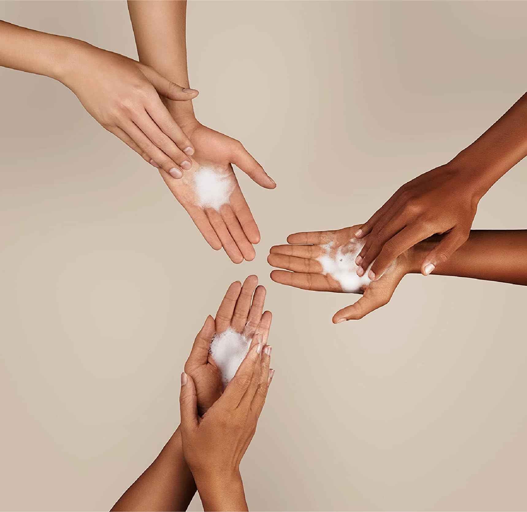 J.R. Watkins Foaming Hand Soap Refill, Moisturizing Foam Hand Wash, Formulated with Plant-Based Cleansers, Alcohol-Free, Cruelty-Free, Aloe & Green Tea, 28 fl oz, 2 Pack