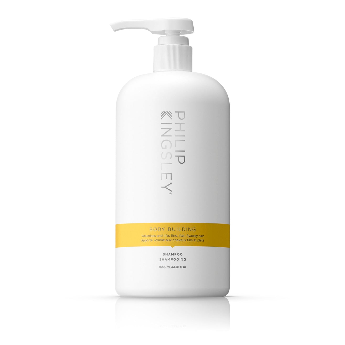 PHILIP KINGSLEY | Body Building Weightless Shampoo | Volumizing Shampoo for Fine, Limp, Flat, Flyaway Hair | Hydrates, Thickens, Lifts and Adds Volume and Shine | 33.8oz