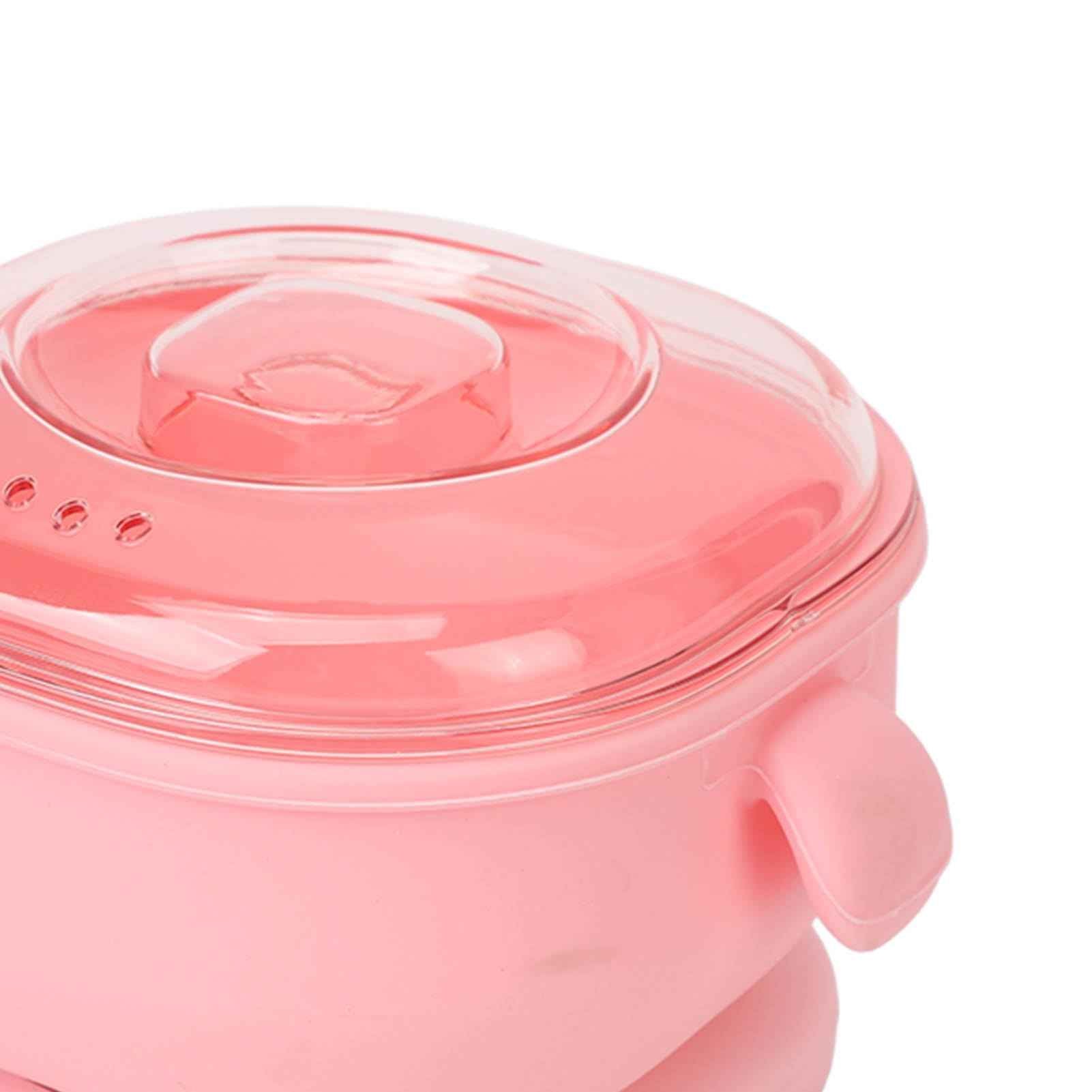 Wax Warmer for Hair Removal, Electric Hot Wax Heater Machine 400ml Silicone Melting Pot Liner Waxing Kit for Women Men Body Legs