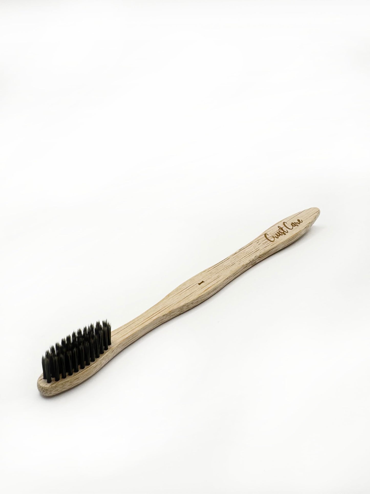 Crust Care Biodegradable Bamboo Toothbrush Family Pack (10-Pack) with Charcoal Bristles, Individually Packed + 2 Free Bamboo Tongue Cleaners - Oral Care Set