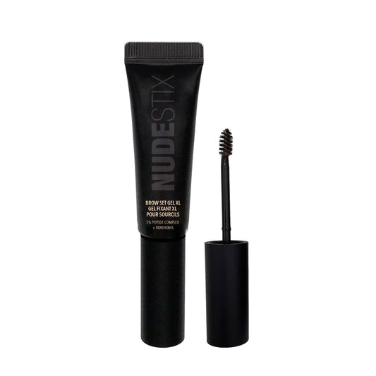 Nudestix Brow Set Gel XL – Long-Wear Eyebrow Gel for Fluffing, Thickening & Grooming | Boosts Brow Density by 59% in 4 Weeks | Clean, Cruelty-Free