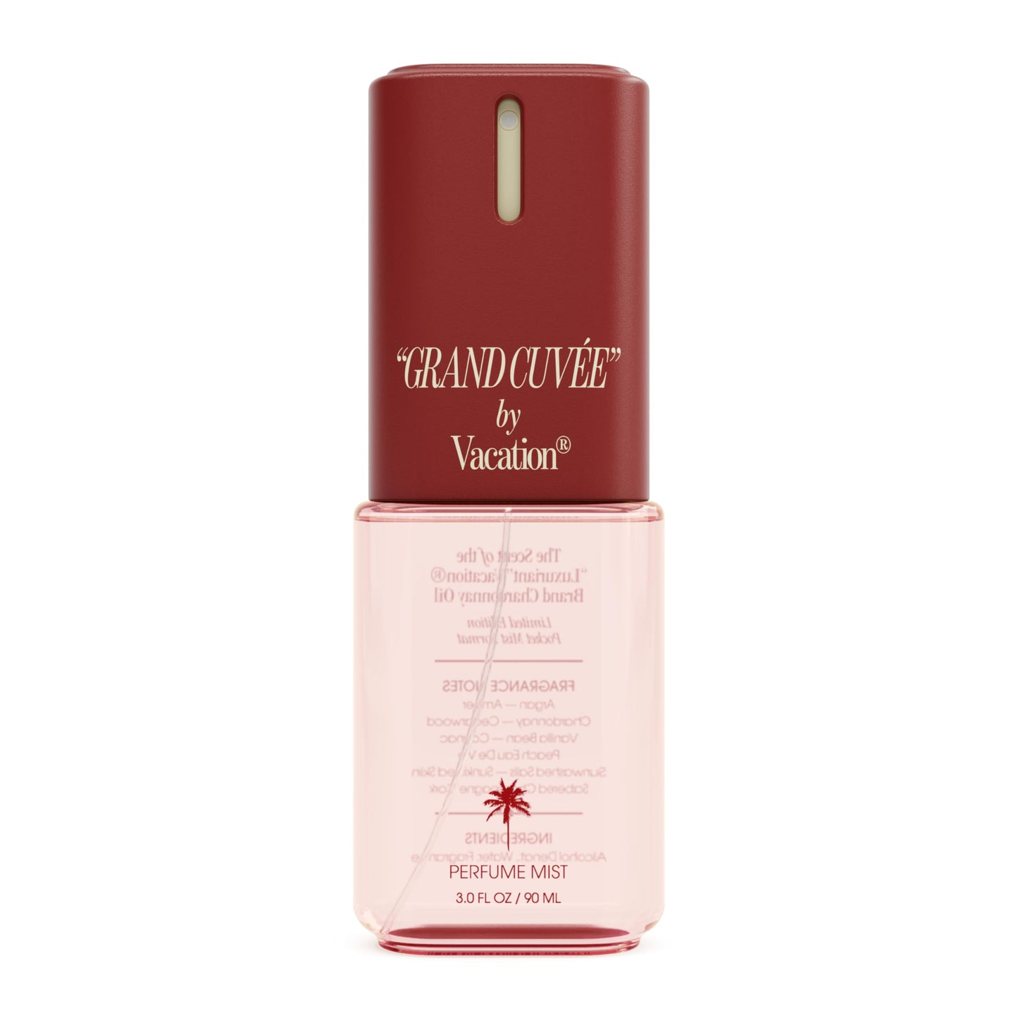 VACATION Grand Cuvée Body Mist and Perfume for Women, 3 Fluid Ounces - Argan Oil, Amber and Vanilla Scent, Hair and Body Spray, Summer Fragrance, Travel Size