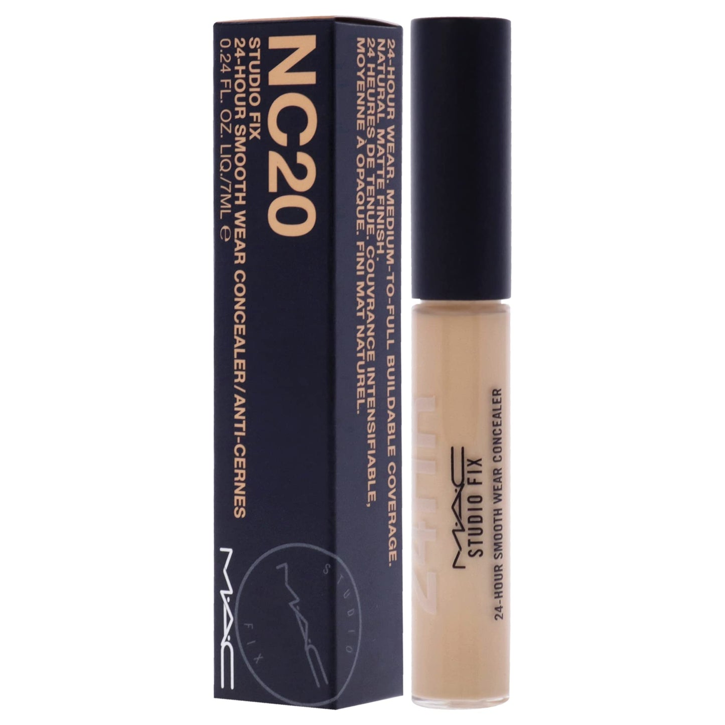 MAC Studio Fix 24 Hour Smooth Wear Concealer - NC20 Concealer Women 0.24 oz