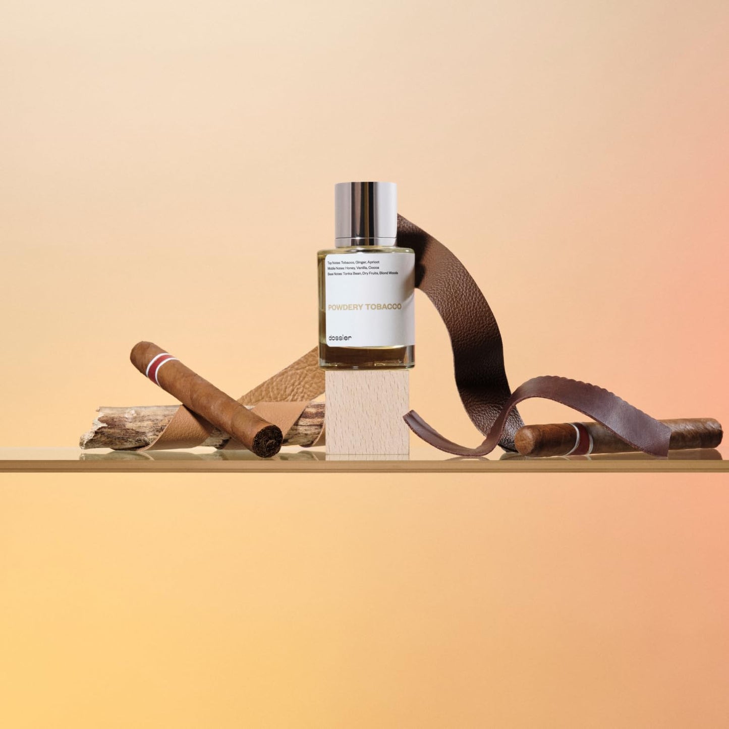 Dossier - Powdery Tobacco - Eau de Parfum - Inspired by Tobacco Vanille - Long-Lasting Fragrance - Unisex - 1.7 fl oz (50ml)