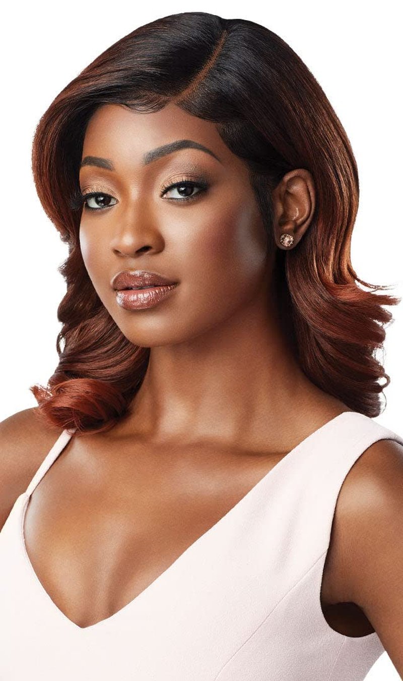 Outre Melted Hairline Lace Front Wig HD Transparent Lace Deluxe Wide Lace Part 2x5 ARLISSA (DRFF2/CINMCH)